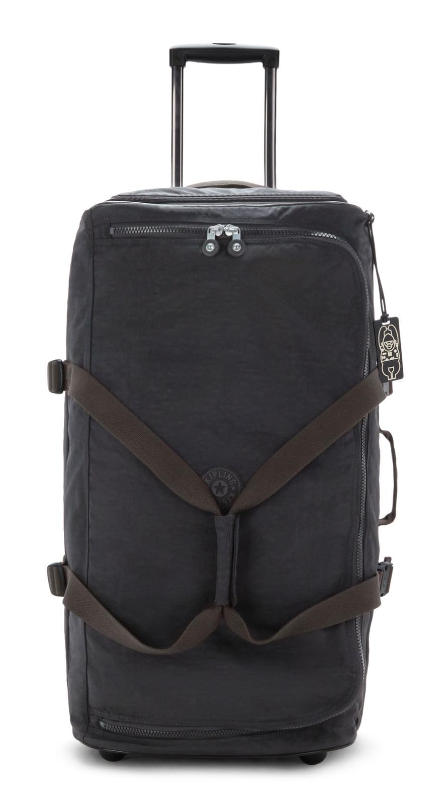 Kipling TEAGAN L, Grosser weicher Koffer, 2 Rollen Reisegepäck, 77 cm, 91 L, 3.44 kg, Black Noir TEA