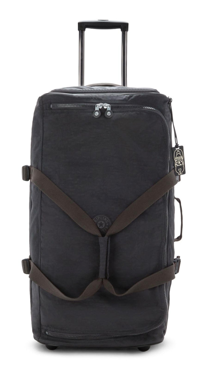 Kipling TEAGAN L, Grosser weicher Koffer, 2 Rollen Reisegepäck, 77 cm, 91 L, 3.44 kg, Black Noir TEA