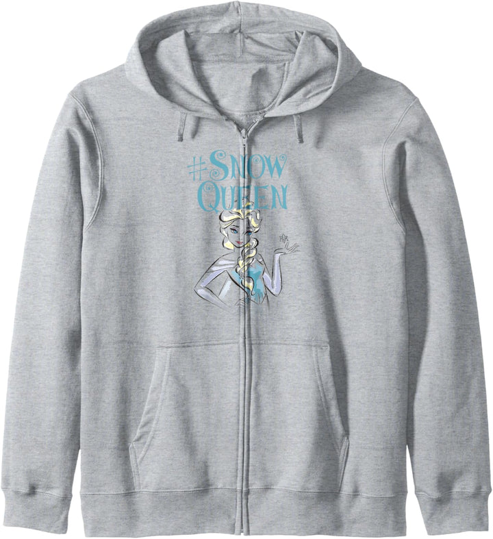 Disney Frozen Elsa Hashtag Snow Queen Kapuzenjacke