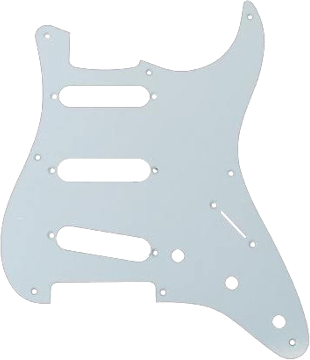 Fender 099-2017-000 1-Ply White 8-Hole Mount S/S/S Stratocaster Pickguard