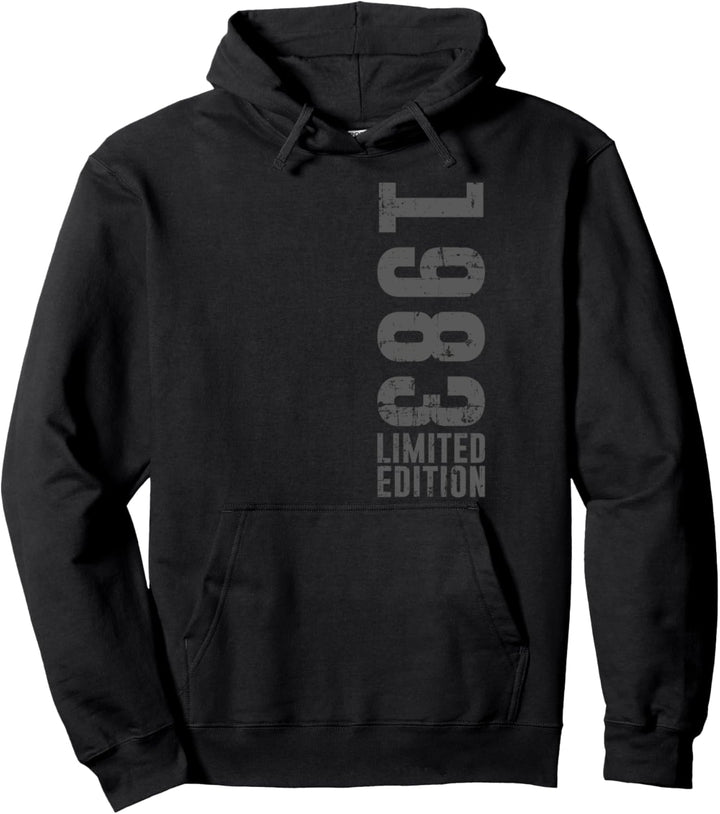 Geburtstag Design Limited Edition und Vintage, geboren im Jahr 1983 Pullover Hoodie