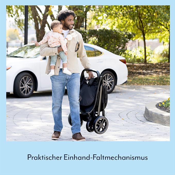 Graco EeZeFold™ Sportwagen mit cleverem Faltmechanismus, ab Geburt bis ca. 3 Jahre (0 bis 15 kg), in