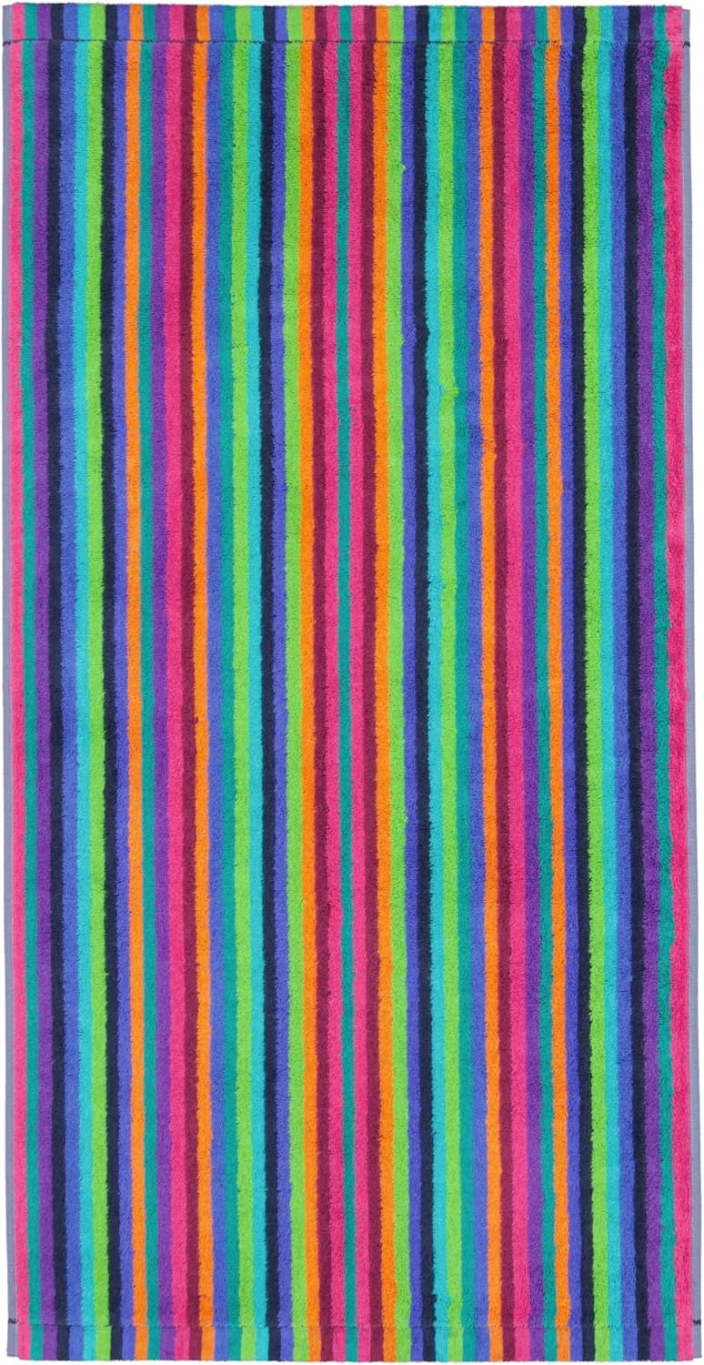 CAWÖ Home Handtücher Life Style Streifen 7048 Multicolor - 84 Saunatuch 70x180 cm, Saunatuch 70x180