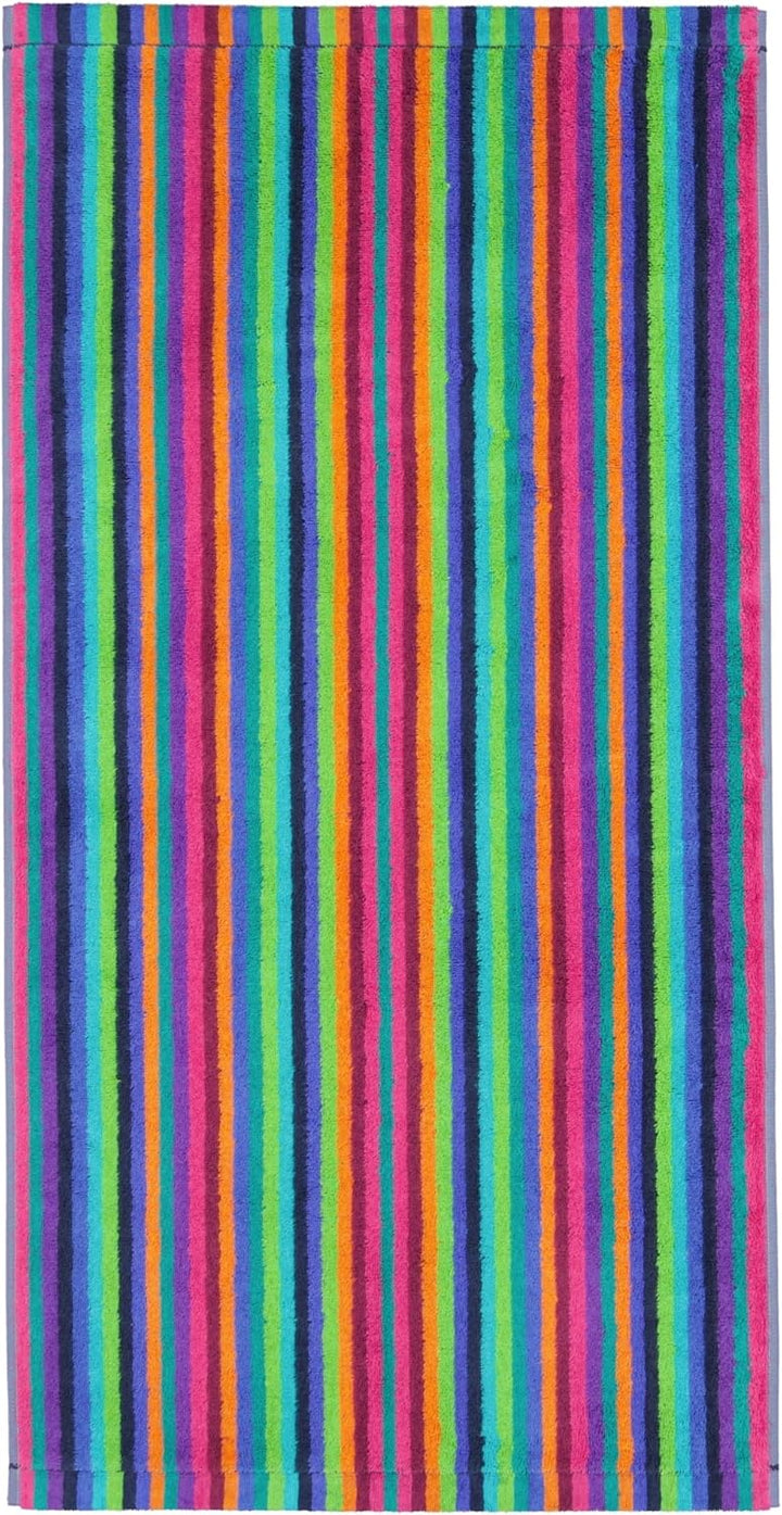 CAWÖ Home Handtücher Life Style Streifen 7048 Multicolor - 84 Saunatuch 70x180 cm, Saunatuch 70x180