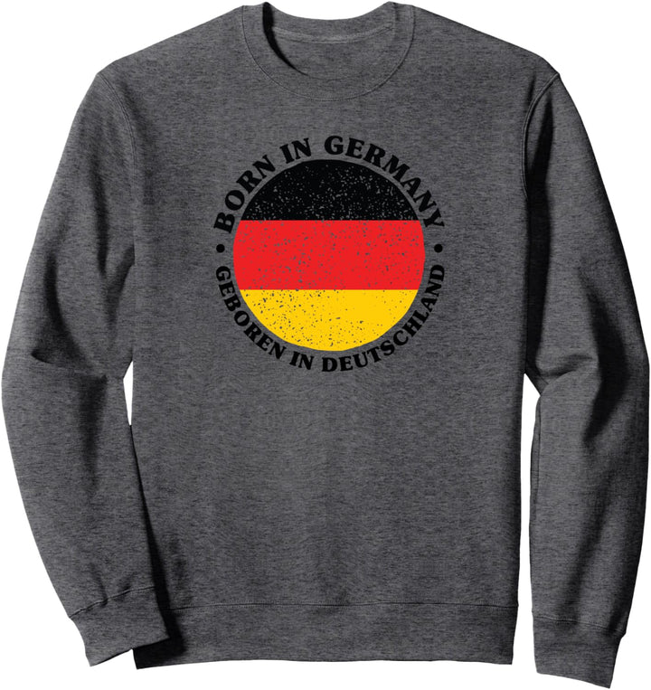 Deutsche Flagge Deutschland Patriotisches Retro Deutschland Sweatshirt