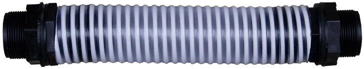 Garantia Regentonnen Verbindungsset 2“ (51 mm, Schlauchlänge 25 cm, Verbindungsschlauch für Regenwas