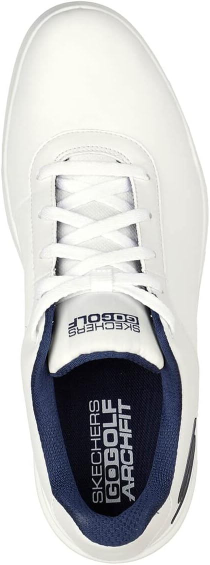 Skechers Herren Go Golf Drive 5 Golfschuhe ohne Spikes 42 EU Weiss Marine, 42 EU Wei&amp;
