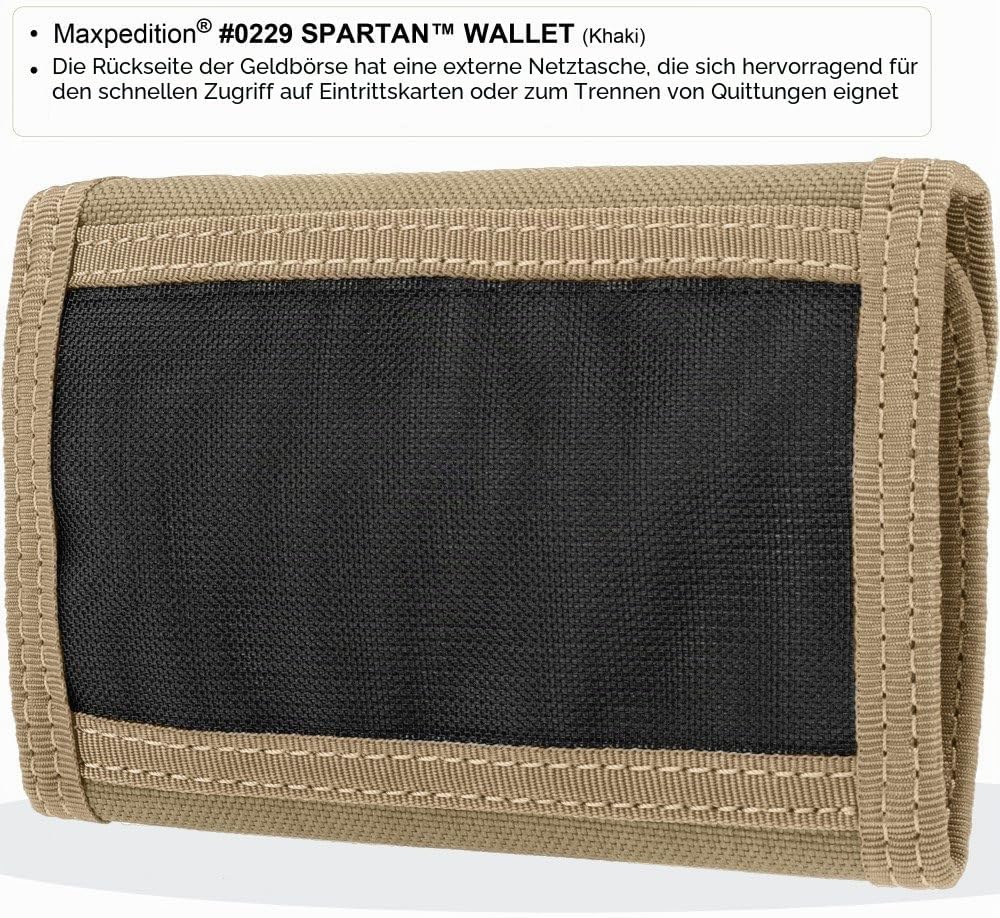 Maxpedition Spartan Wallet Khaki