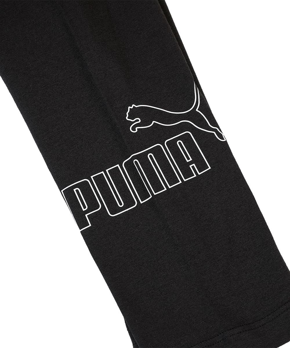 PUMA Unisex Graphic Tee & Leggings Set G Jogginganzug 176 Puma White-puma Schwarz, 176 Puma White-pu