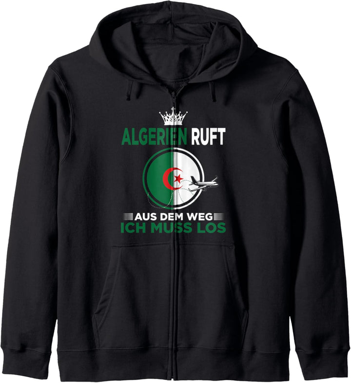 Algerier Urlaub Algeria Amazigh L'algerie Algerien Kapuzenjacke