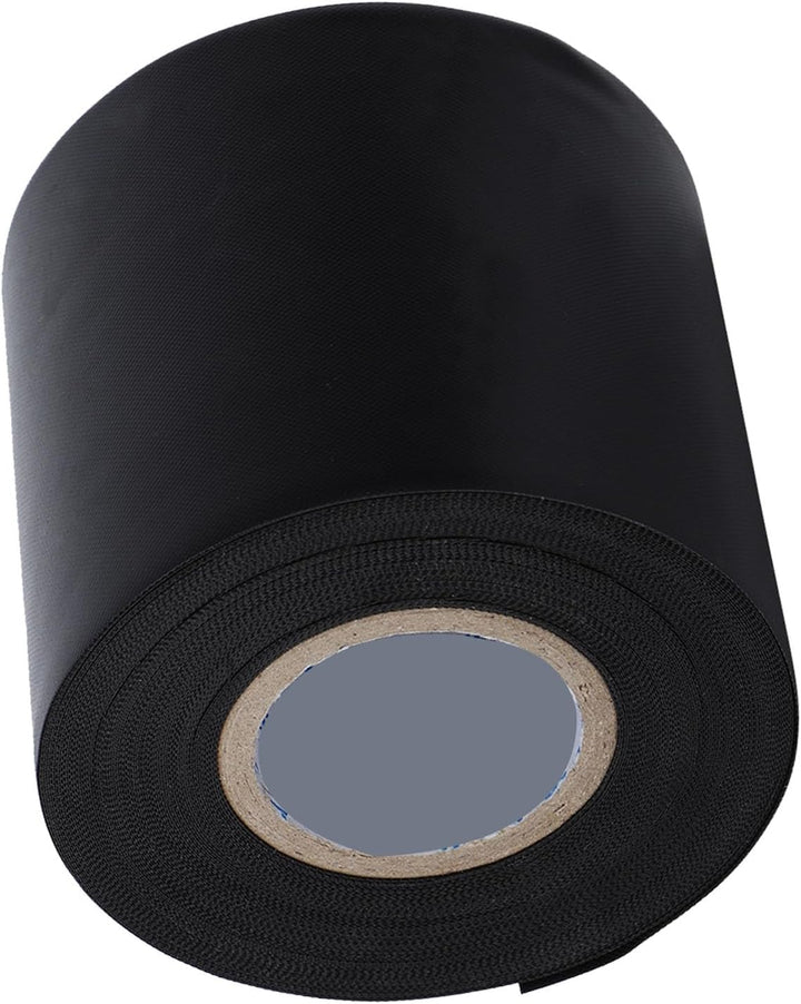 Hztyyier 1 Rolle Rohrband Hochwertiges PVC Klebeband für die Isolierung von Klimaanlagen, Schwarz, 6