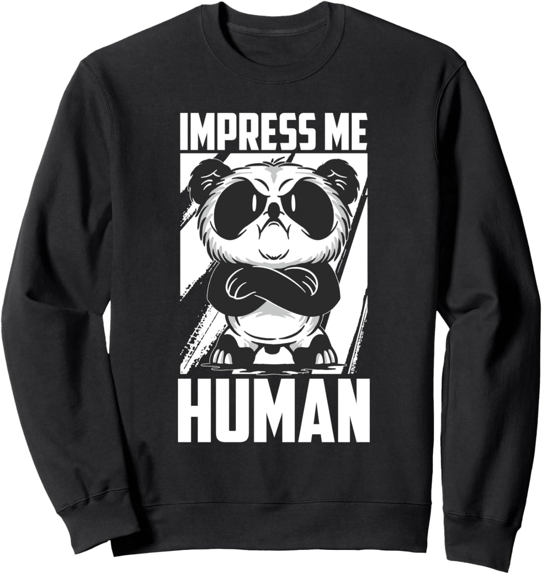 Grosser Panda Riesenpanda - Pandabär Sweatshirt