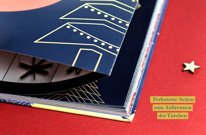 Mein Adventskalender-Buch: Origami Christmas: 24 überraschende Falt- und Bastelprojekte für Weihnach