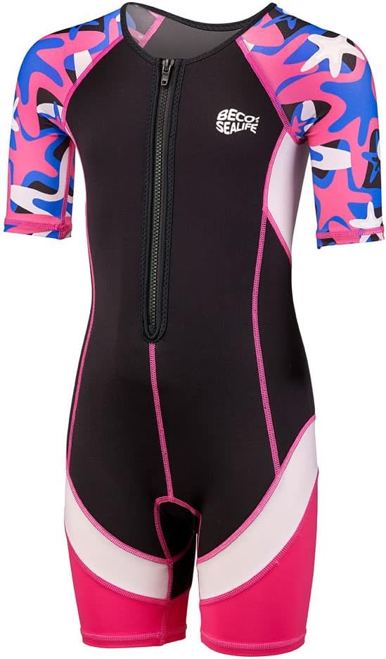 BECO Jungen Badeanzug-5806 Badeanzug 116 Rosa, 116 Rosa