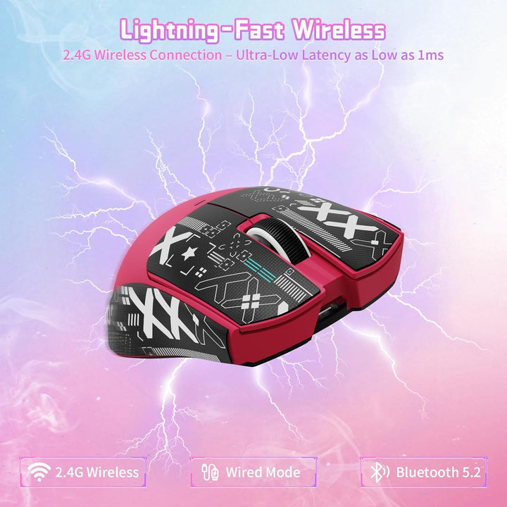 ATTACK SHARK X11 SE Kabellose Gaming-Maus, PixArt PAW3311 Gaming-Sensor, BT/2.4G Wireless/Kabelgebun