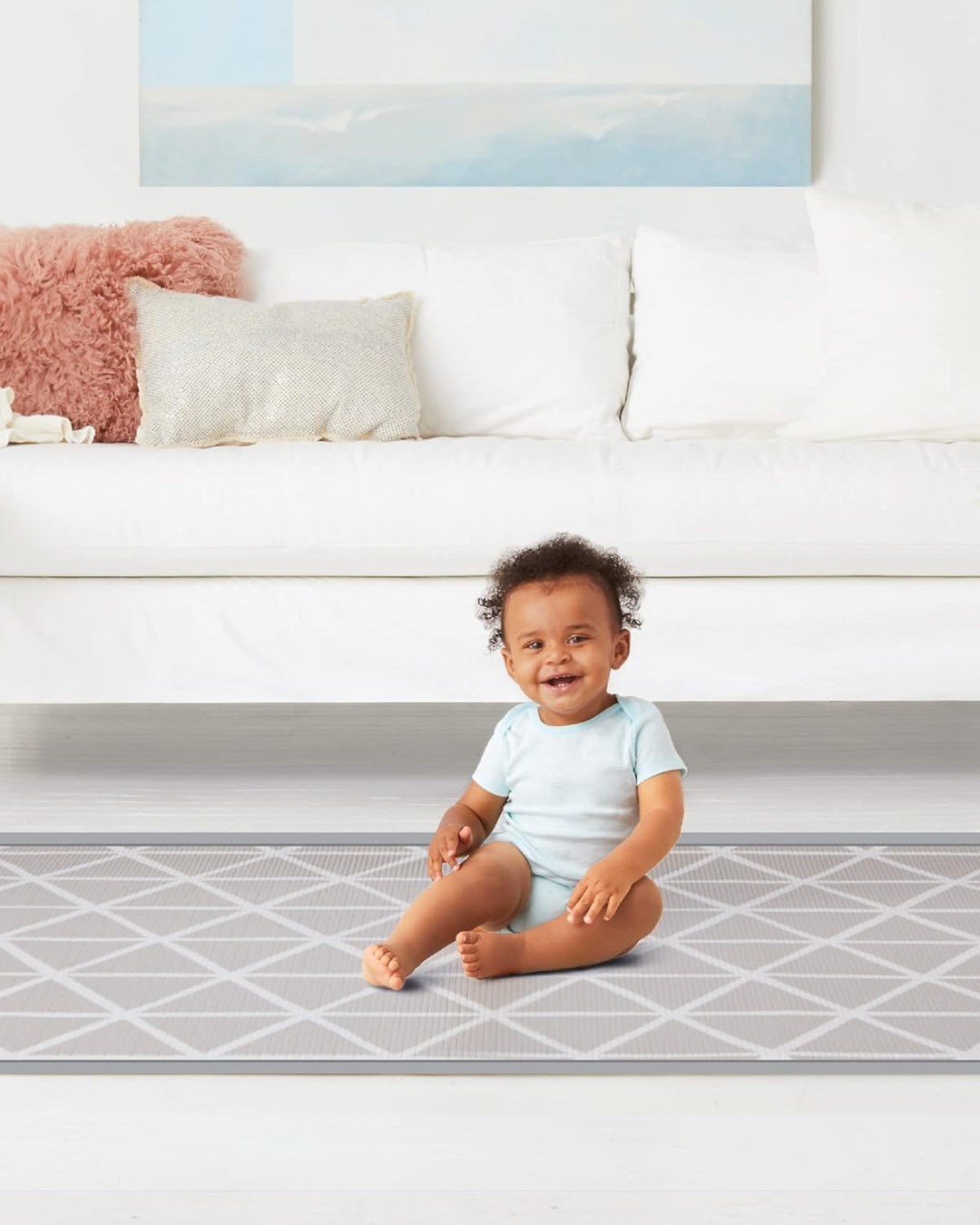 Skip Hop 243102 Reversible Village Playmats, mehrfarbig, Reversible Village Playmats