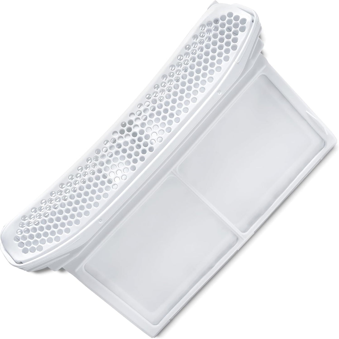VIOKS Flusensieb Filter Filtertasche Ersatz für Flusensieb Siеmens Nеff Bosch 00656033 656033 - Weis