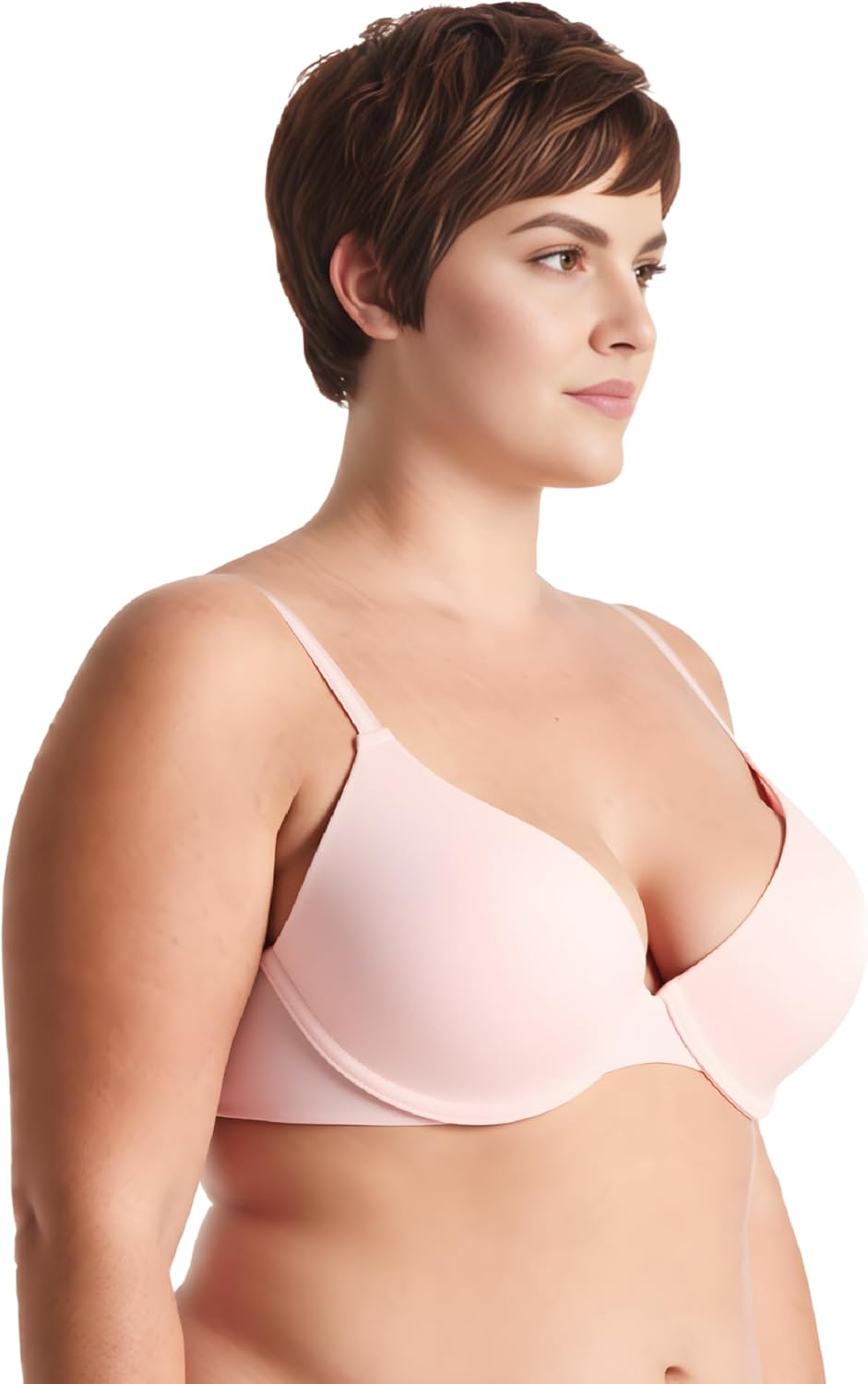 Curve Muse Damen Übergrösse Vollständige Abdeckung Bügel vorne schliessen BHs-1PK oder 2PK 70B Schwa