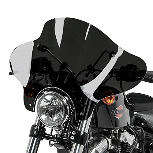 Windschild Batwing für Chopper/Custombike dunkel getönt CB56427