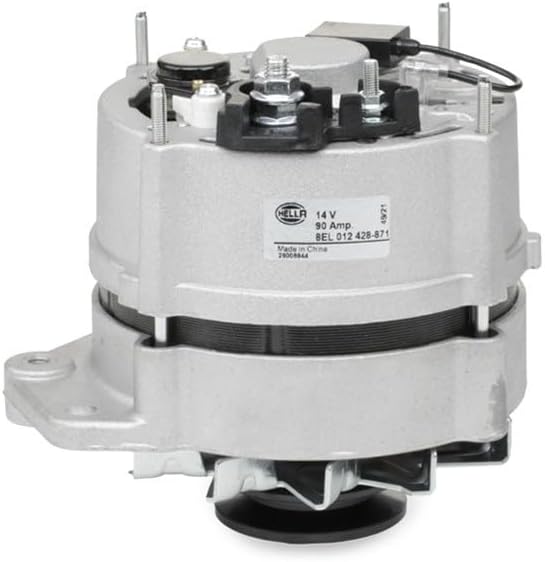 HELLA - Generator/Lichtmaschine - 14V - 90A - für u.a. Audi 80 (8C2, B4) - 8EL 012 428-871