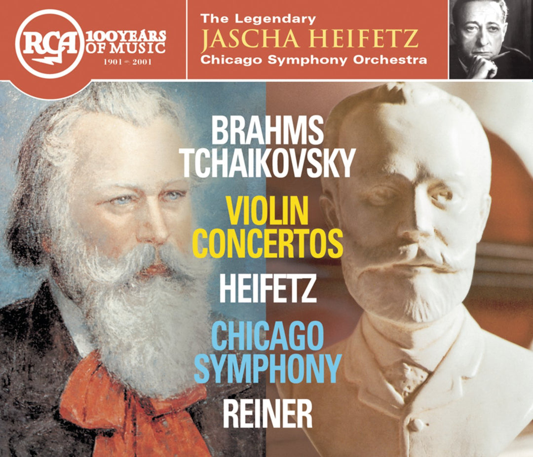 Tschaikowsky / Brahms Violinkonzerte, Audio-CD