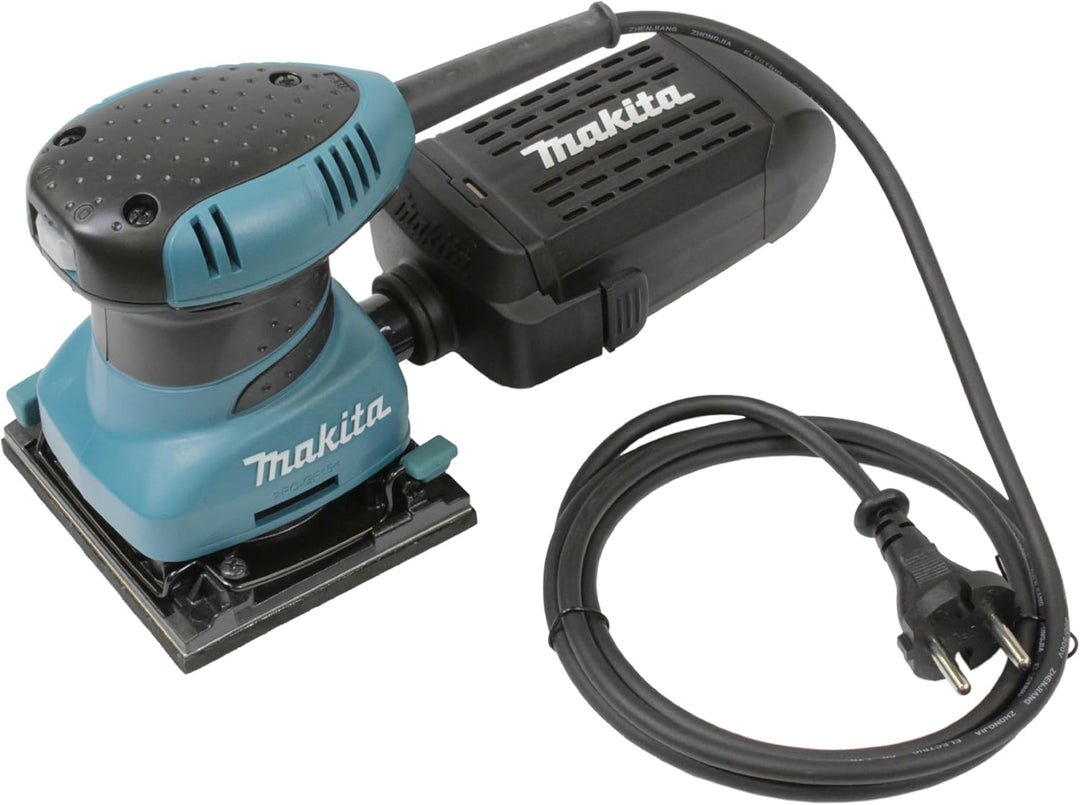Makita BO4555J Faust-Schwingschleifer Klett 200 W im MAKPAC