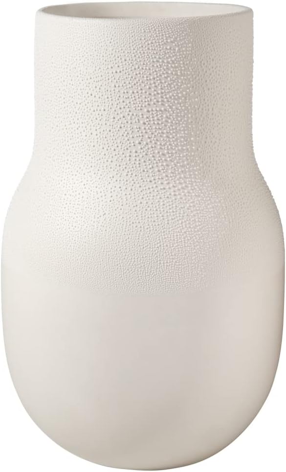 Räder Kunststück, Perlenvase, gross Höhe 29,5 cm, Durchmesser 19 cm Schwarz, Höhe 29,5 cm, Durchmess