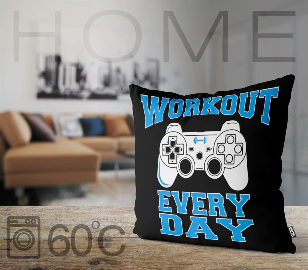 VOID Gamer Workout Kissenbezug Kissenhülle Outdoor Indoor Play Sport Station Controller ps Game, Kis