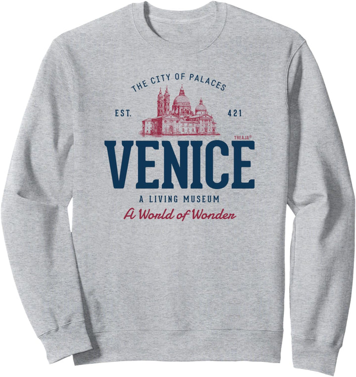 Italien Retro-Stil Vintage Venedig Sweatshirt