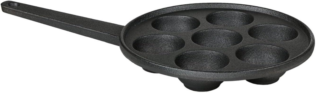 Pförtchenpfanne Gusseisen, Takoyaki Pfanne, Mini Pancake Maker, Pancake Pan, Augenpfanne, Durchmesse