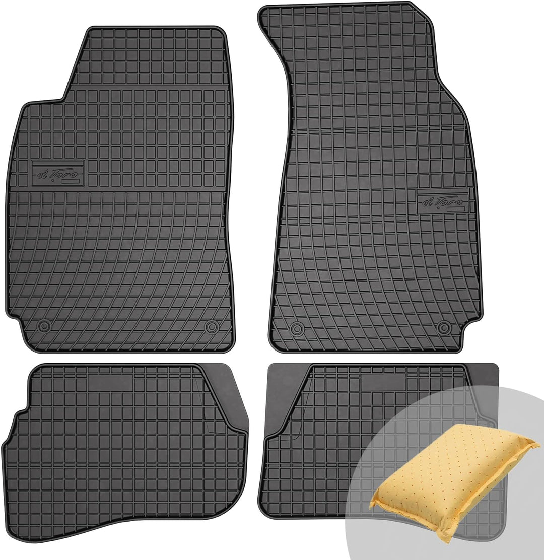 FROGUM EL Toro Gummimatten Ganzjähriges-Set von Autofussmatte Auto Fussmatten für Volkswagen Passat