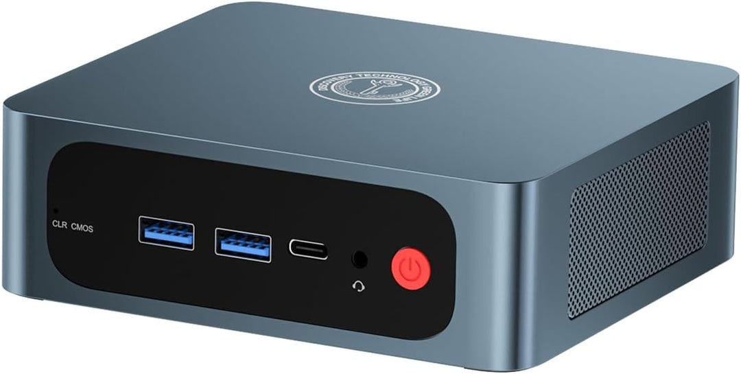 TRIGKEY AMD Ryzen 5 5560 Mini-PC (6C/12T, bis zu 4,0 GHz), 16 GB DDR4 500 GB NVMe SSD, S5 Mini-Compu