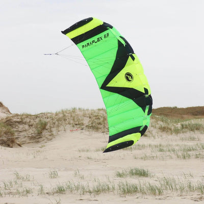 Wolkenstürmer® Paraflex Sport 2-Leiner Lenkmatte 2.3 grün - „Ready to Fly“ Lenkmatte inkl. Lenkbar -