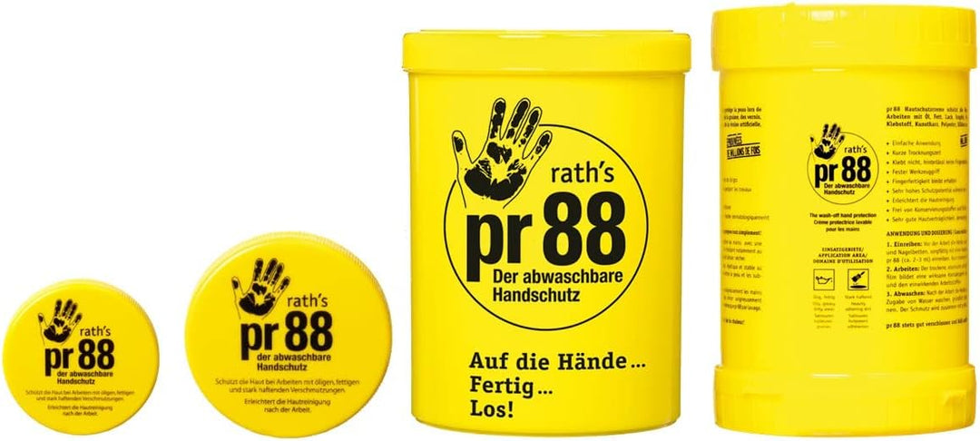 Ursula Rath pr 88 abwaschbarer Handschutz Öl Fett Schmierstoff Lack Silikon Werkstatt Hände sauber (