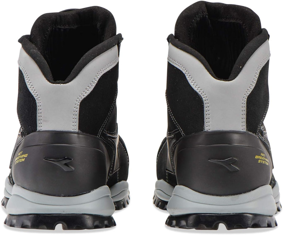 Diadora Glove Net Herren Glove NET MID PRO S3 HRO SRA ESD 35 EU Schwarz, 35 EU Schwarz