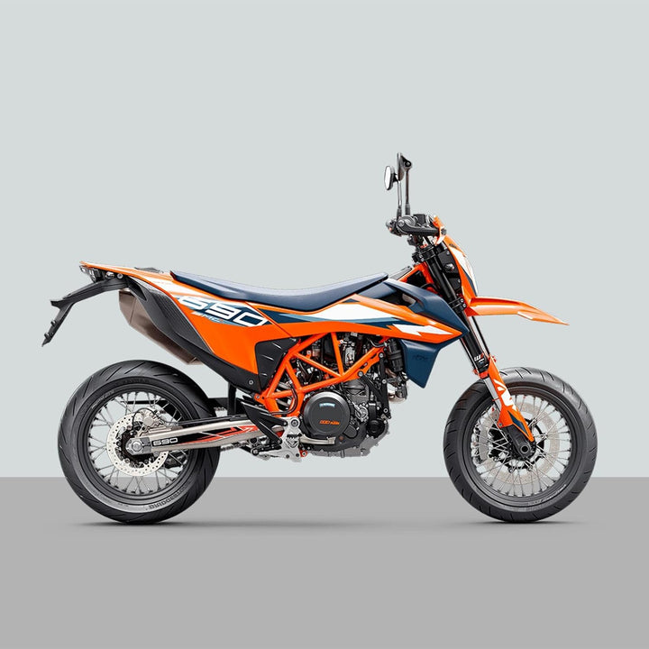 Resin Bike Aufkleber für Motorrad Kompatibel mit KTM 690 SMC 2008-2026. Schutz Motorrad Kardangehäus