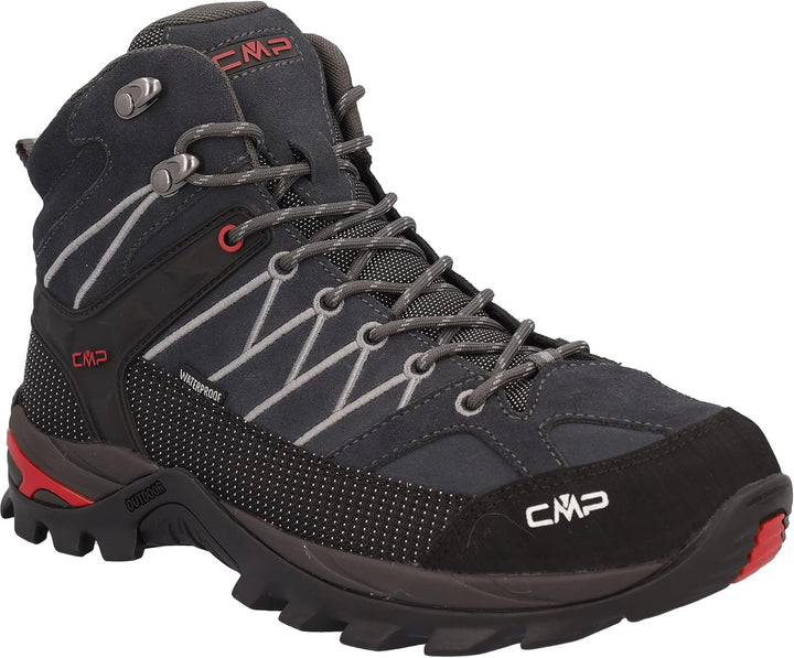 CMP RIGEL Jungen Trekking & Wanderhalbschuhe 41 EU Titanio Ferrari, 41 EU Titanio Ferrari