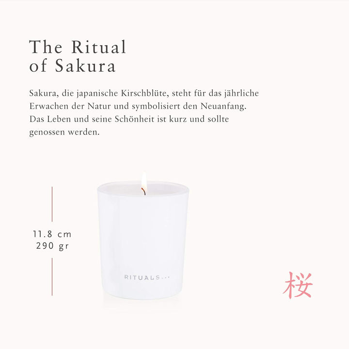 RITUALS The Ritual of Sakura Duftkerze, 290 g