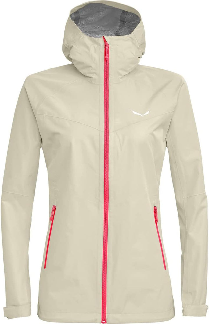 Salewa Damen Puez (Aqua 3) Ptx W Jkt Regenjacken XS Oatmeal/6080, XS Oatmeal/6080