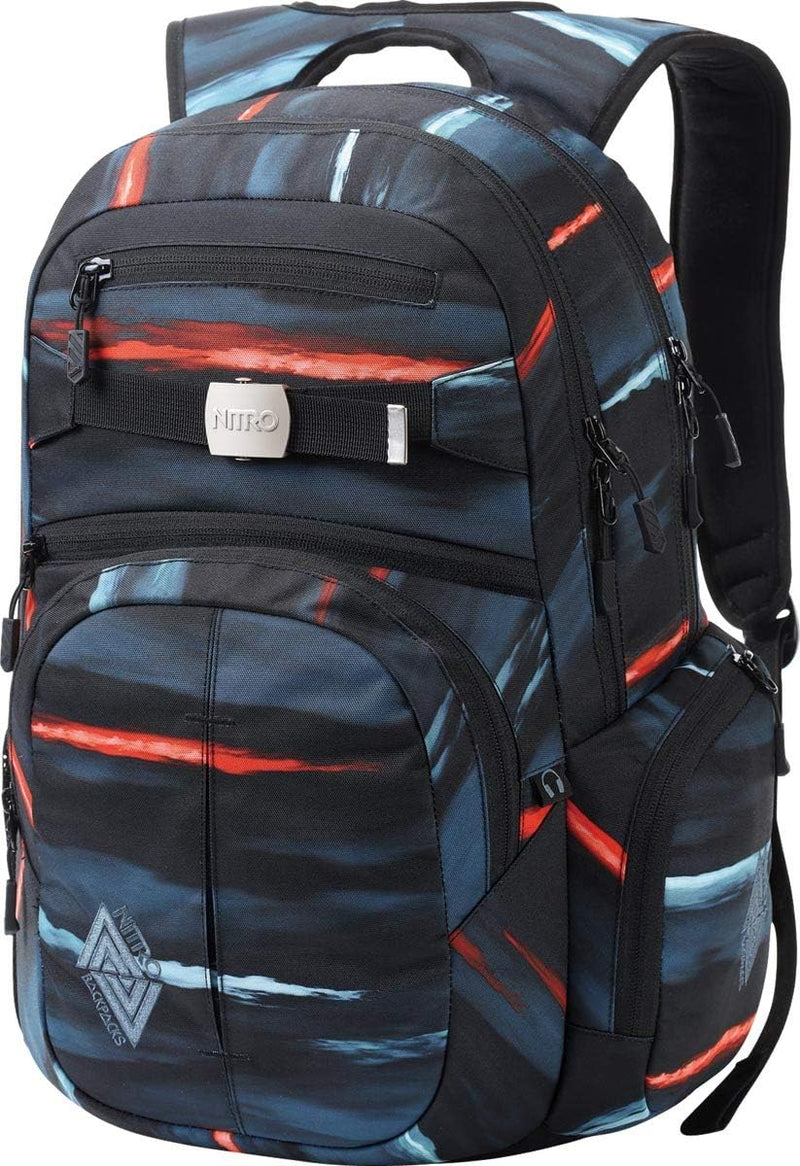 Nitro Hero Pack/grosser trendiger Rucksack Tasche Backpack/mit gepolstertem Laptopfach und weiteren