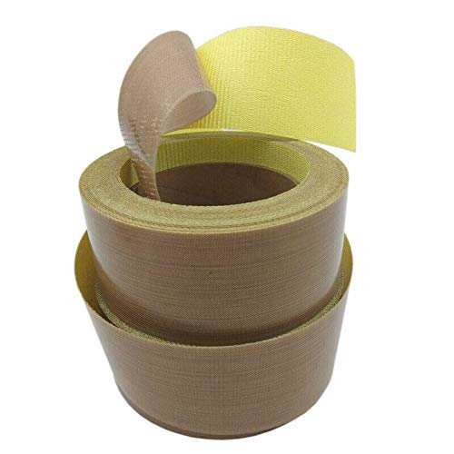 PTFE-Klebeband, Hitzeversiegelung, Teflonband, selbstklebend, 1 Stück, gelb