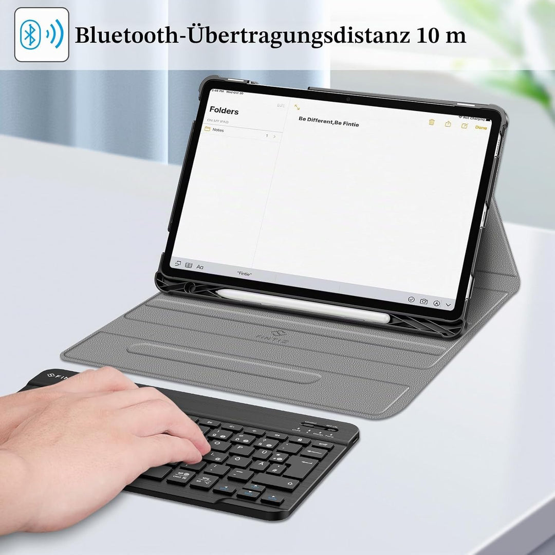 FINTIE Tastatur Hülle für Samsung Galaxy Tab S10 Lite/S10 FE/S9 FE 10.9" &amp; S9 11" Tablet, Keyboard C