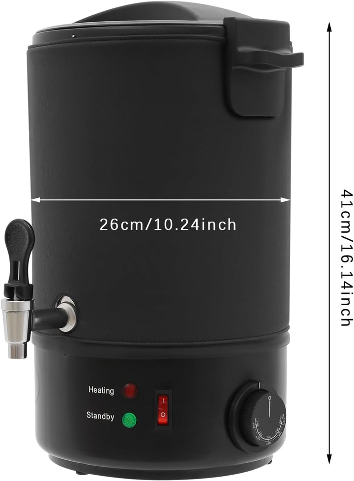 6L Wachs Schmelzofen, 1100W Elektrischer Wachsschmelztopf, Wachsschmelzofen, Wachsschmelzgerät, Wach