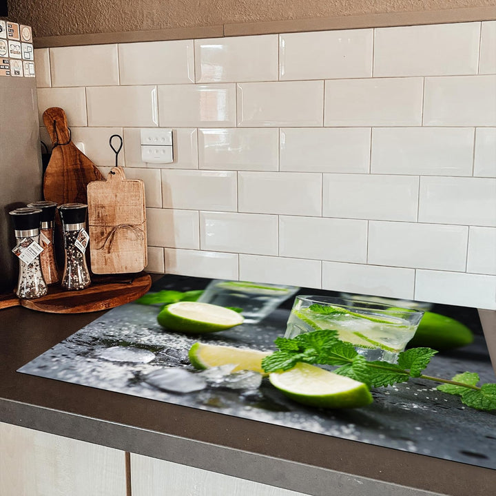 KitchenYeah© Herdabdeckplatte Einteilig Kochfeld Abdeckung Induktionskochfeld Ceranfeld Abdeckplatte