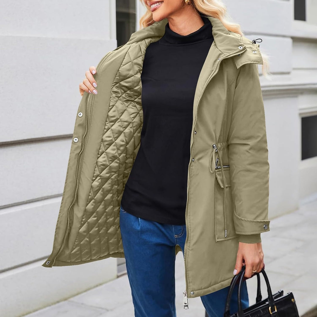 Generisch 3 In 1 Umstandsjacke Tragejacke mit Babyeinsatz Wintermantel Trageeinsatz Jacke Jackenerwe
