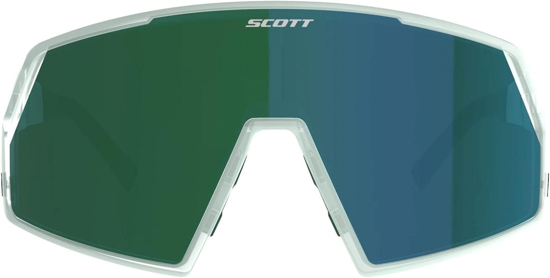 Scott Pro Shield Wechselscheiben Fahrrad Brille grün/grün chrome