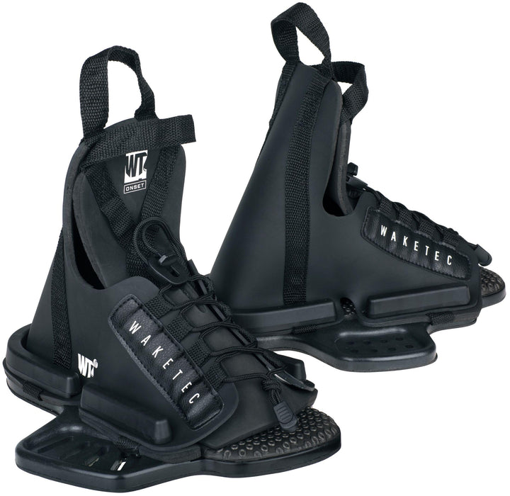 Waketec Wakeboard-Bindung Onset, Grösse 34-47 EU - S/M L/XL Boots Schuhe, schwarz, S/M