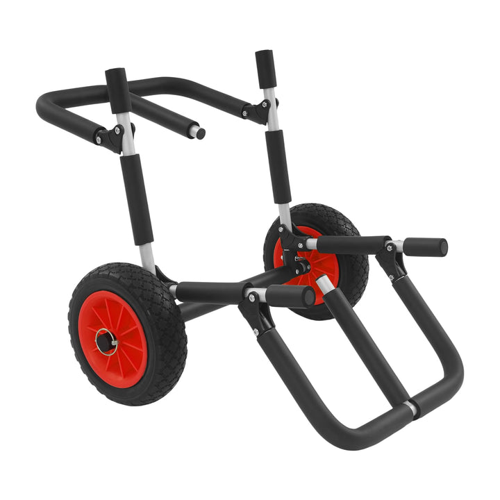 SUP Trolley, Platz für 2 Kajaks oder SUPs, Kajakwagen, Surfwagen Surfboard Transportwagen, 10-Zoll-R