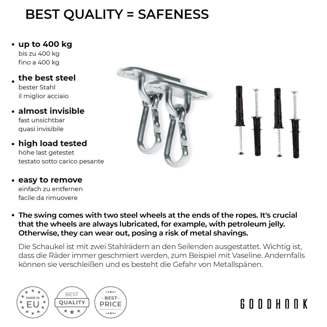 MAMOI® Türhopser Baby ab 6 Monate, Hopser Baby Jumper Bouncer, Babyschaukel für türrahmen, Schaukel