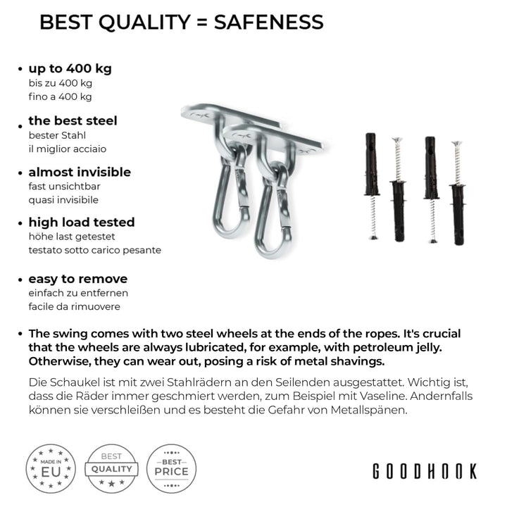 MAMOI® Türhopser Baby ab 6 Monate, Hopser Baby Jumper Bouncer, Babyschaukel für türrahmen, Schaukel